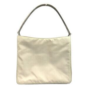 Prada Handbag One Shoulder Hobo Bag White